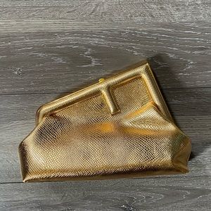 Brand new Gorgeous! Gold  evening clutch bag